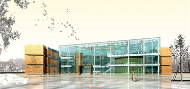 SketchUp吧 建筑設計效果圖高清大圖下載指南